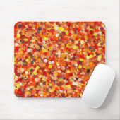 Orange Dot Mousepad (Mit Mouse)