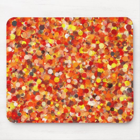 Orange Dot Mousepad (Vorne)
