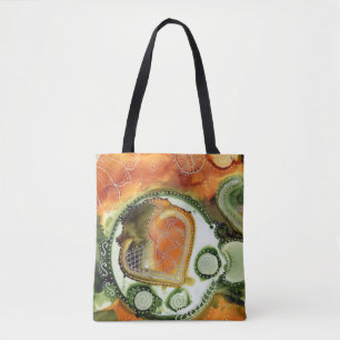 Orange Dotty Tasche