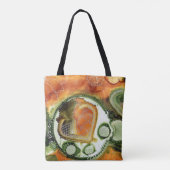 Orange Dotty Tasche (Rückseite)