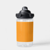 Orange DR. Logo Trinkflasche (Rückseite)