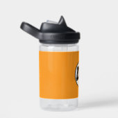 Orange DR. Logo Trinkflasche (rechts)