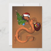 Orange Dragon Einladung (Vorderseite)