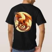 Orange Dragon T-Shirt (Rückseite)