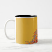 Orange Dragon Tasse (Links)