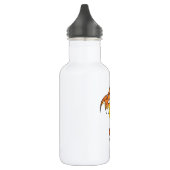 Orange Dragon zeichnend Trinkflasche (Links)