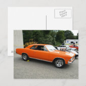 Orange Dream Postkarte (Vorne/Hinten)