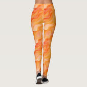 Orange Dream Waves Leggings (Rückseite)