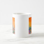 Orange Dreamscape Kaffeetasse (Mittel)