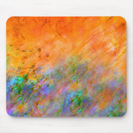 Orange Dreamscape Mousepad (Vorne)