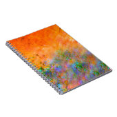 Orange Dreamscape Notizblock (Rechte Seite)