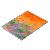Orange Dreamscape Notizblock (Linke Seite)