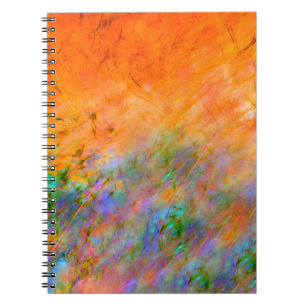 Orange Dreamscape Notizblock