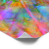 Orange Dreamscape Poster (Ecke)