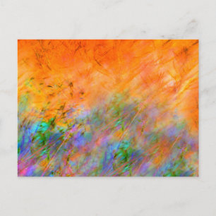 Orange Dreamscape Postkarte