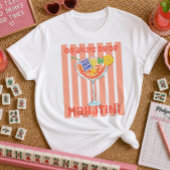 Orange Drop Martini Mahjong T-Shirt