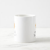 Orange du willst mich sehen? kaffeetasse (Mittel)