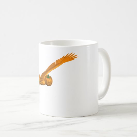 Orange Eagle Kaffeetasse (VorderseiteRechts)