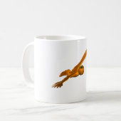 Orange Eagle Kaffeetasse (Vorderseite Links)
