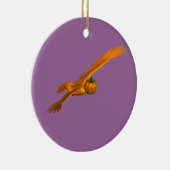 Orange Eagle Keramikornament (Rechts)