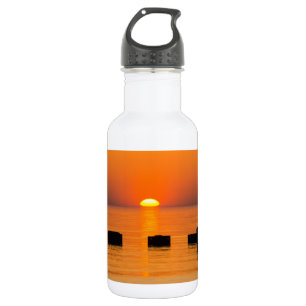 Orange Edelstahlflasche