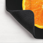 Orange Einfaches Lustiges Passendes Halloween-Kost Mousepad (Ecke)