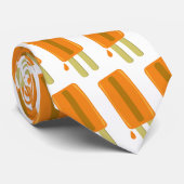 ORANGE EIS-POP-Krawatte Krawatte (Gerollt)