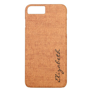 Orange Elegante Leinwand Look Case-Mate iPhone Hülle