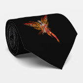 Orange Elf des Monarchfalter-3D - Fee 1 Krawatte (Gerollt)