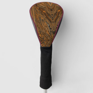 Orange erhöhte Feder oder Schmetterlingsflügel? Golf Headcover