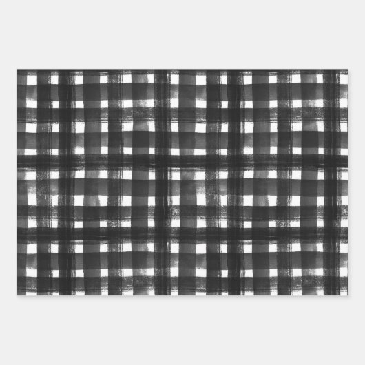 ORANGE ERNTEDANK PUMPKINS MIT SCHWARZEM HINTERGRUN GESCHENKPAPIER SET (Vorderseite 3)