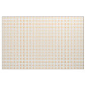 Orange Eulen-Illustrations-Muster Stoff (Yard (91,4 cm))