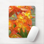 Orange Euphorbiengummi Mousepad (Mit Mouse)