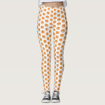 Orange Evil Jack O'Lantern Pattern Halloween Leggings<br><div class="desc">Feiern Sie Halloween mit diesem einzigartigen und modernen Halloween-Leggings mit dem bösen O'Lantern-Jack.</div>