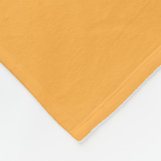 Orange Fade Fleecedecke (Ecke)