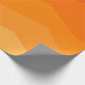 Orange Fade Geschenkpapier (Ecke)