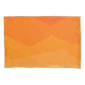 Orange Fade Kissenbezug (Vorderseite)