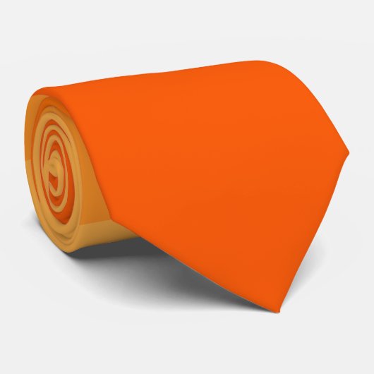 Orange Fade Krawatte (Gerollt)