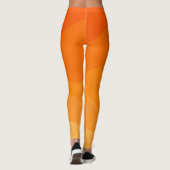 Orange Fade Leggings (Rückseite)