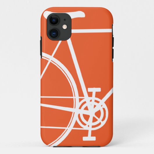 Orange Fahrrad iPhone 5 Kasten Case-Mate iPhone Hülle (Rückseite)
