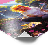 Orange Fairy Fotodruck (Ecke)