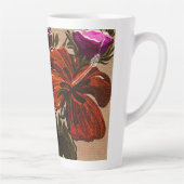 Orange Fall Floral Tasse (Rechts)