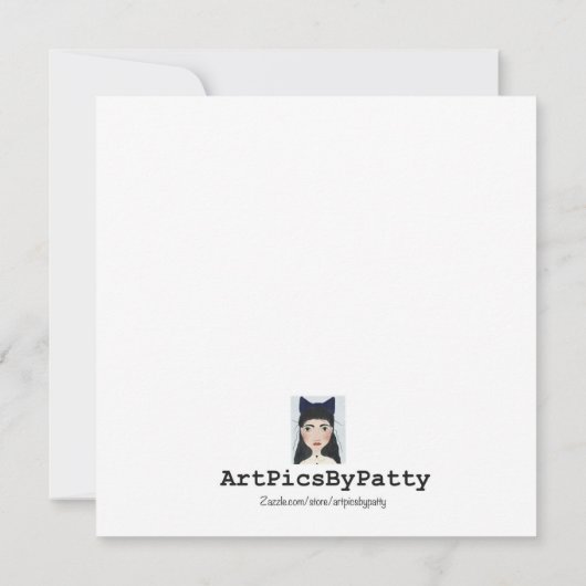 Orange Fall Pumpkin Card Einladung (Rückseite)