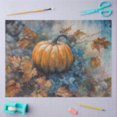 Orange Fall Pumpkin Decoupage Paper Seidenpapier (Basteln)