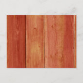 Orange Fall Thema wirst du meine Bridesmaid Einladungspostkarte (Rückseite)