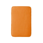Orange Farbe Badematte (Vorderseite Vertikal)