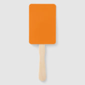 Orange Farbe Fächer (Rückseite)