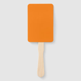 Orange Farbe Fächer