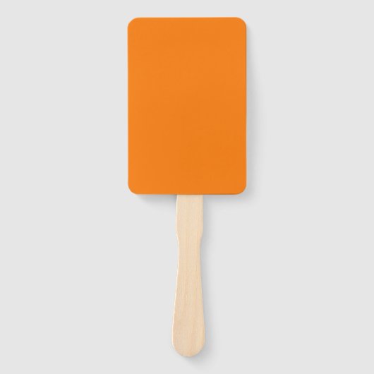Orange Farbe Fächer (Vorderseite)