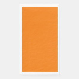 Orange Farbe Serviette